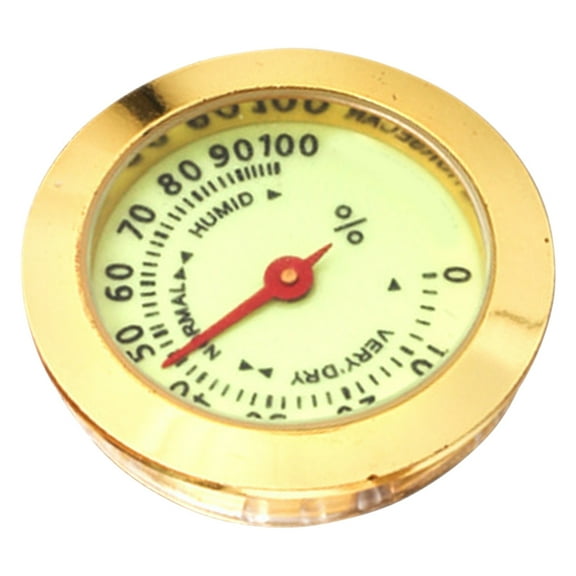 WEUVEB Round Hygrometer Gauge Multi 1Set For Home Use