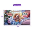 thumbnail image 5 of Watercolor Hello Winter Cocker Spaniel Chill Christmas Welcome Doormat Cockers Dog Lover Gifts Indoor Outdoor Welcome Mat - 00016, 5 of 5
