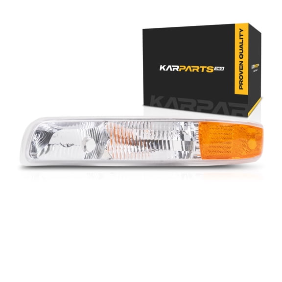 CarLights360: For Chevy Silverado Parking / Side Marker Light 2001 2002 Driver Side | CAPA Certified | GM2520173 | 15199558