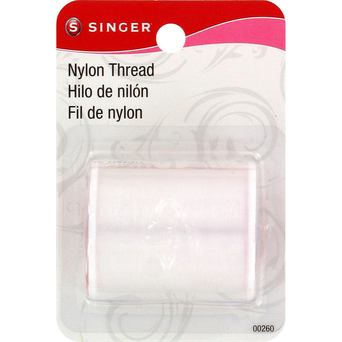2 pack 135-Yard SINGER Clear Invisible Nylon Thread 
