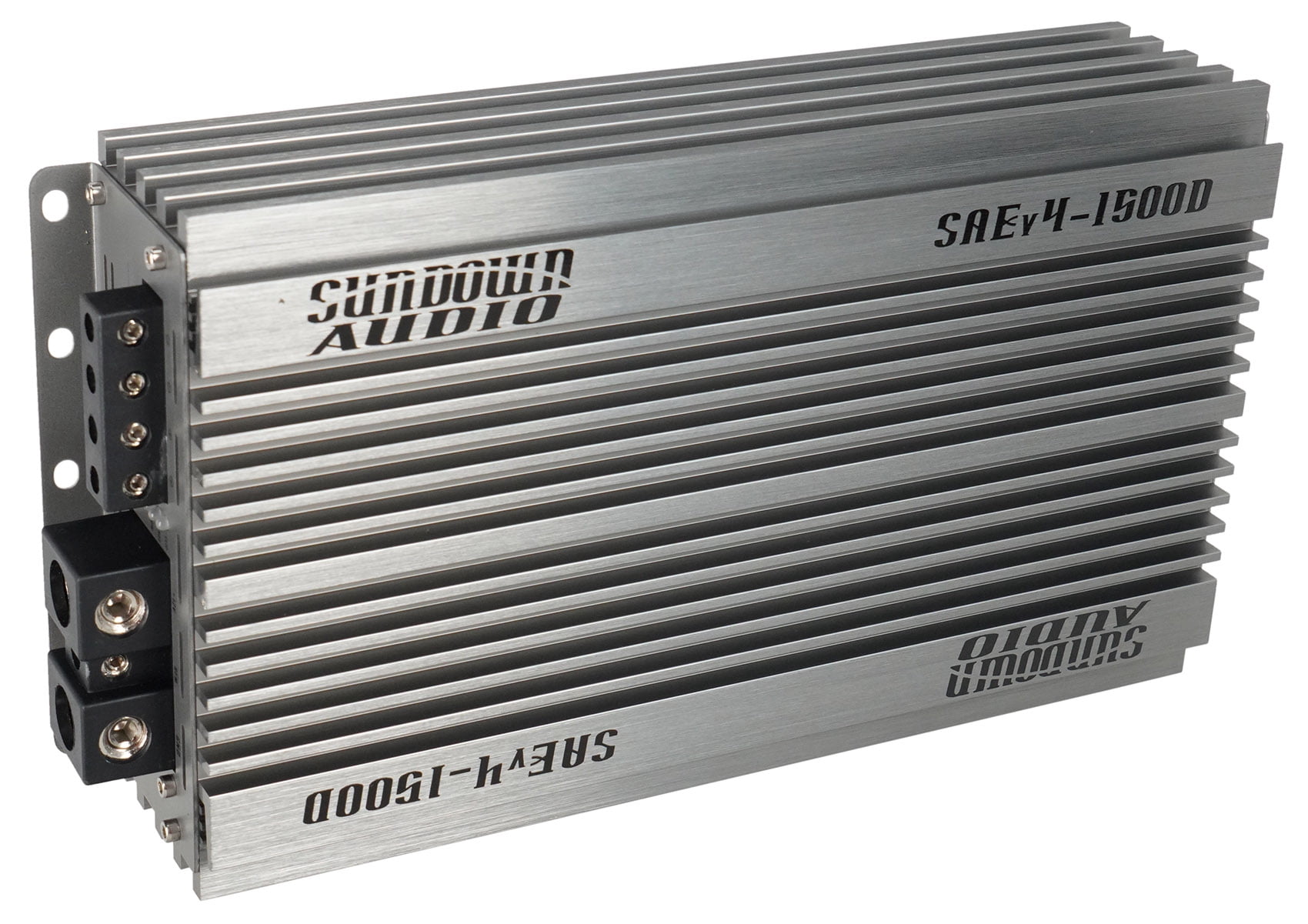 Sundown Audio SAEv4-1500D Monoblock Class D Car Amplifier with Wired Remote Control and Variable Phase Shift Black