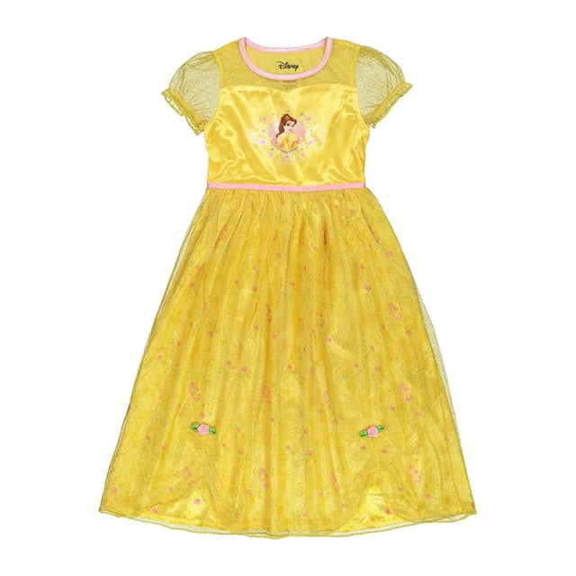Camisón con diseño de princesa Disney Fantasy Belle Shines para 3 o 6 niñas