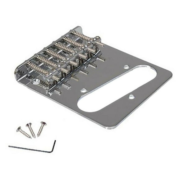 Telecaster Vintage Style Metal Saddle Bridge for Tele Electric Guitar Spare Parts