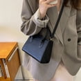 thumbnail image 4 of Bolso elegante Qarigey para mujer negro, bolso de hombro, cruzado, mano de obra fina, regalos prácticos, 4 of 6