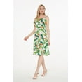thumbnail image 2 of Hawaii Hangover Women's Hawaiian Mermaid Ruffle Dress Flamingo in Love, 2 of 5