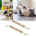 thumbnail image 2 of 2/3Pcs Catnip Teething Stick Cat High and Funk Toy with Bite-resistant Min FGH, 2 of 9