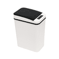 thumbnail image 2 of Papelera de baño inteligente sin contacto con sensor de movimiento automático Papelera eléctrica resistente al agua Papelera estrecha (B), 2 of 6