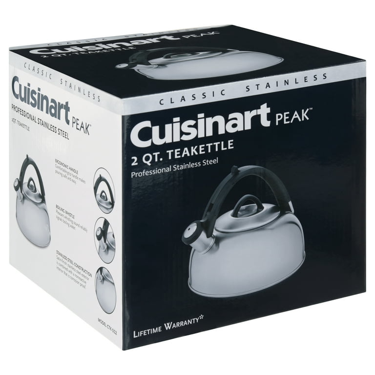 Cuisinart Classic Brilliance Tea Kettle - Stainless Steel - 2 qt