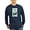 Navy, variant on CafePress - Monopoly Reading Railro Long Sleeve Dark T Shirt - Long Sleeve Dark T-Shirt