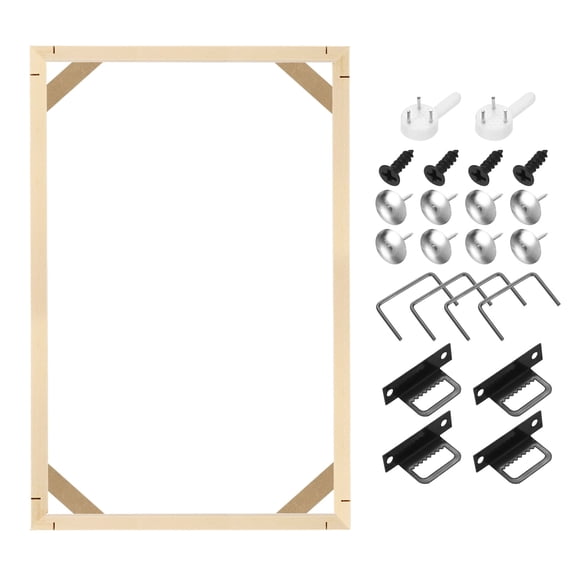 12 x 18 Inches Canvas Stretcher Bars, Wood Canvas Frame Kit Stretcher Frames