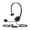 thumbnail image 1 of Auriculares USB con micrófono y cancelación de ruido para centros de llamadas, oficinas y trabajo., 1 of 9