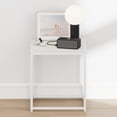 thumbnail image 4 of Furinno CAMNUS Metal Frame Nightstand Toolless Side/End Table Solid White, 4 of 4