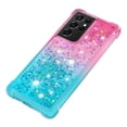 thumbnail image 5 of Funda para Samsung Galaxy S21 Ultra 5G Transparente con Brillos Carcasa Protectora Antigolpes con Glitter Brillante, 5 of 5