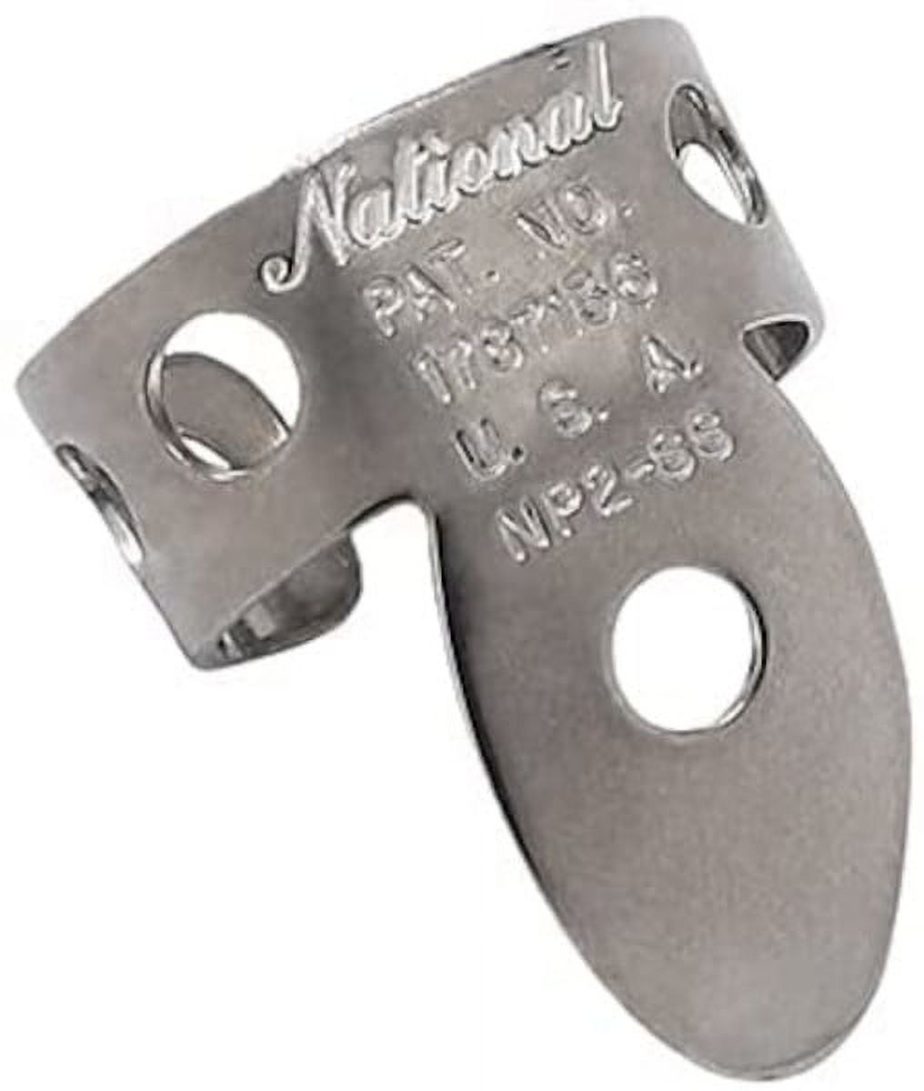 National Finger Picks - 12 Pack -Stainless Steel - From D'Addario