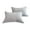 D, variant on Knitted Pillowcase Set - Pair of Printed Polyester Pillow Covers Washable Comfortable Bedding Decor 19x29in Size for Home Bedroom Sofa Office Decor
