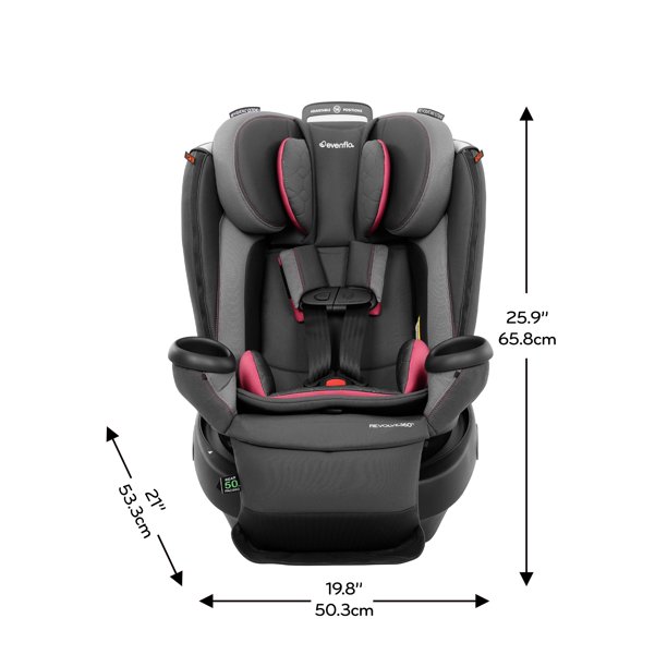 Evenflo Revolve360 Pink - Child safety seats for baby shops - Walmart  Business Supplies