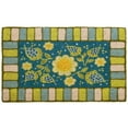 thumbnail image 1 of Entryways P2060 Blue Garden Non Slip Coir Doormat, 1 of 1