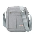 thumbnail image 2 of KL928 Men Causal Canvas Messenger Multifunctional Shoulder Sling Bag for School Travel Outdoors, 2 of 7