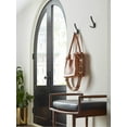 thumbnail image 3 of Amerock Finesse Transitional Triple Prong Matte Black Wall Hook, 3 of 9