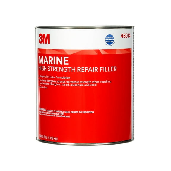 3M Marine High Strength Repair Filler, 46014, 1 gal, 4 per case