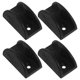 thumbnail image 1 of Raindrops 4Ud Guía De Para Puertas Correderas De Negro Práctico Para Movimiento Suave, 1 of 8