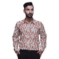 thumbnail image 1 of BESTMAN Long Sleeve Spread CollarShirtsFor Men Cotton Button DownShirts, 1 of 5
