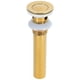 thumbnail image 2 of Hilitand Desagüe del fregadero del baño Grifo del baño Tapón de drenaje del lavabo sin desbordamiento Latón + Acero inoxidable ANGGREK  Otros, 2 of 8