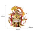 thumbnail image 2 of Rompecabezas 3D de metal MU Modelo de la gata de la Emperatriz Viuda Miyue, 2 of 8
