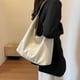 thumbnail image 5 of Conjunto Bolso Y Bolso Hombro para Mujer 2 Uds. Bolso Compras Suave A La (Beige), 5 of 9