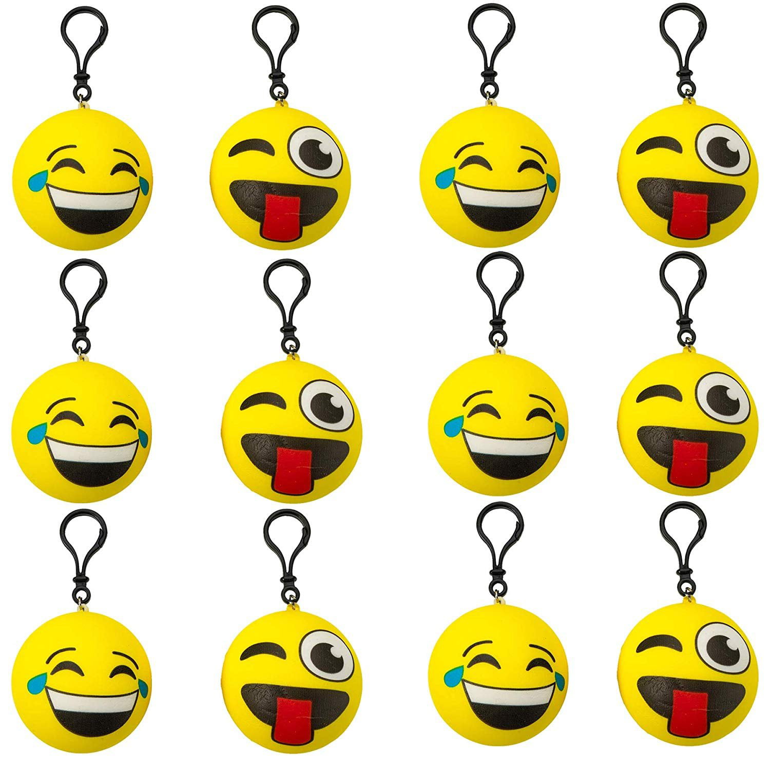 New Emoji Smiley Face Rhinestone DIAMANTE Keyring Bag Charm Key Chain Gift Fun