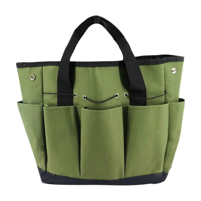 BotaniNest Garden Tote For Handheld Organization Outdoor With Large Storage Compartments And Padded Handle Ideal For Gardening And DIY Tasks