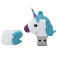 thumbnail image 3 of Unidad flash USB 2.0 con diseño de animal azul, herramienta de almacenamiento de datos, regalo creativo para familiares y amigos, 16 GB, 3 of 14