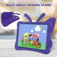 thumbnail image 5 of Tablet Case, Kids Light Weight Case, Cute Butterfly Design Tablets Case Cover with Stand Pencil Holder EVA Foam Full Cover Shockproof Rugged Case 10.1 Inch Gift for Kids(Pink), 5 of 8