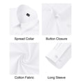 thumbnail image 7 of Deals Of The Day Clearance Button Down Shirts for Women Womens Long Sleeve Tops Collared V Neck Shirts Lightweight Sweatshirt 2024 Fall Fashion Clothes, 7 of 7