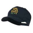 thumbnail image 2 of Wording of Have Faith Embroidered Cap - Navy OSFM, 2 of 5