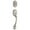 Silver, variant on Kwikset 687BWLIP-15S Belleview Handleset in Satin Nickel