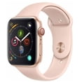 thumbnail image 1 of Pre-Owned Apple Watch Series 5 44mm GPS + Cellular Unlocked - Gold Aluminum Case - Pink Sport Band (2019), 1 of 1