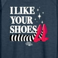 thumbnail image 3 of The Wizard Of Oz - I Like Your Shoes Ruby Slippers - Women's Lightweight French Terry Long Sleeve Shirt, 3 of 5