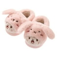thumbnail image 2 of Huesdet Toddler Slippers Girl Boy House Slipper Kids Cartoon Winter Slipper Warm Slippers Soft Plush Indoor Slipper(Pink,5.5-6 Years), 2 of 9