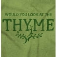 thumbnail image 2 of Look At Thyme Green Thumb Gardening Women's Graphic T Shirt Tees Brisco Brands S, 2 of 6