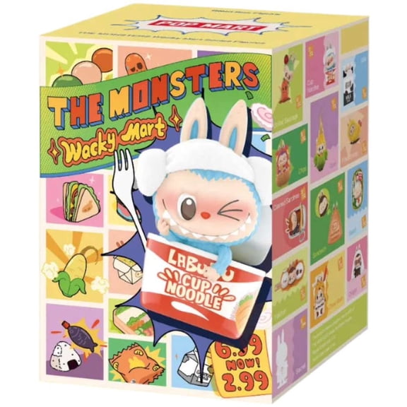 Pop Mart Labubu The Monsters Wacky Mart Series Vinyl Figure (1 Blind Box)