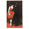 thumbnail image 2 of Fons van den Berg 10x14 Black Ornate Wood Framed Double Matted Museum Art Print Titled: Dancer with a Gentleman (1929), 2 of 5