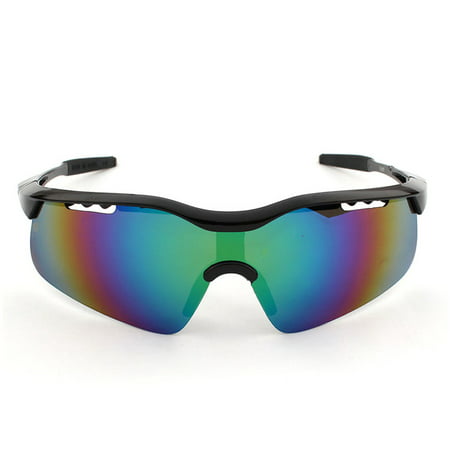 VicTsing Men's Mirror Lens Cycling Fishing Baseball Sport Wrap Sunglasses Multicolor