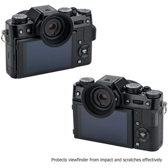 Kiwifotos Long Extended Eyecup Eyepiece Eyeshade for Fujifilm Fuji X-T30 X-T20 X-T10 XT30 XT20 XT10 Mirrorless Camera
