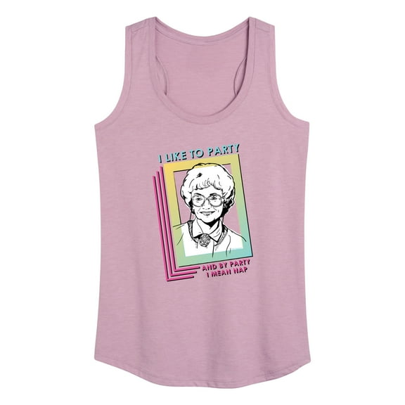 Golden Girls - Party Nap - Women's Racerback Tank Top