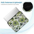 thumbnail image 2 of FORMRS 13-13.3 inch Laptop Sleeve Case Soft Carrying Quilted Computer Bag Cover, Retro Flower Print, 2 of 7