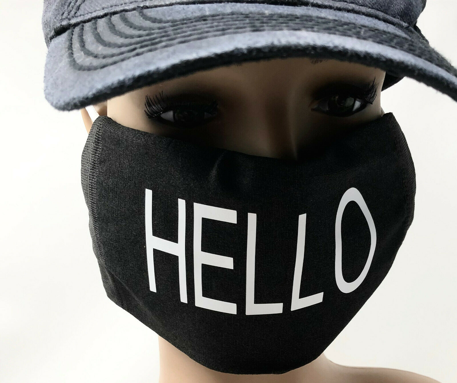 Download Bamboo Charcoal Face Mask Protector Cover W Hello Logo Made In U S A Walmart Com Walmart Com PSD Mockup Templates