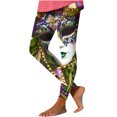 thumbnail image 6 of Awdenio High Waisted Novelty Mardi Gras Holiday Print Leggings for Women Big and Tall, 6 of 6