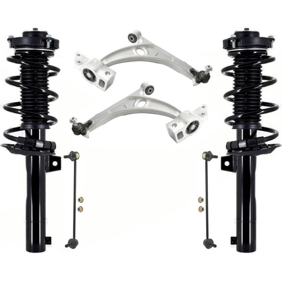 Front Complete Struts Lower Control Arms & Links For Audi Q3 2015-2018