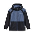 thumbnail image 2 of MGEOY Boys Girls Hooded Rain Jackets Waterproof Rain coats Windbreaker for Kids Lightweight Jackets, 2 of 7